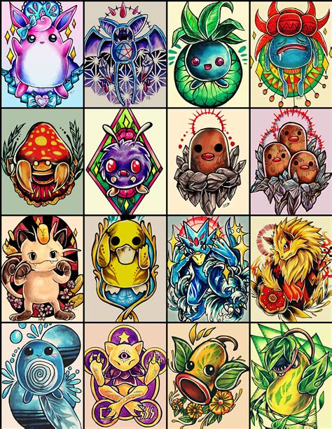 Pokemon Tattoo Designs On Behance