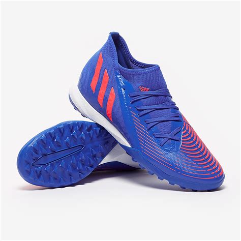 Adidas Predator Edge 3 TF Hi Res Azul Turbo Hi Res Azul Botas Para