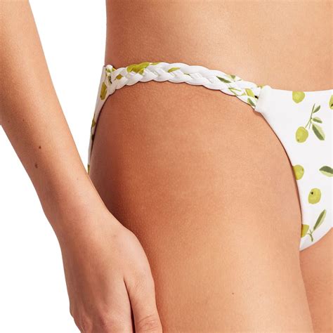 Seafolly Summercrush Plaited Detail Hipster Bikini Bottom Women S