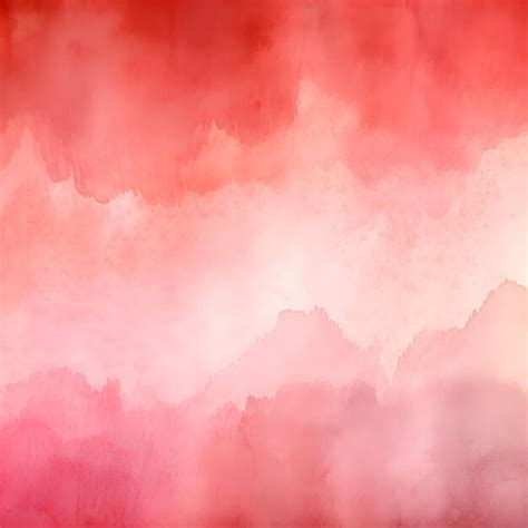 Premium Ai Image Watercolor Ombre Red Aesthetic