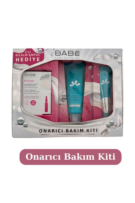 Babe Onar C Bak M Kiti Hydro H Reactive Skin Ml Lip Repairing Cream Ml Bicalm Ampul