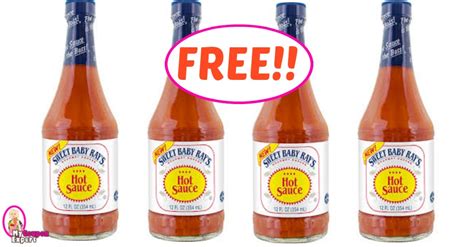 FREE Sweet Baby Rays Hot Sauce Hurry