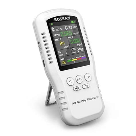 Air Monitor Indoor Air Quality Meter Detects Hcho Pm Co Tvoc