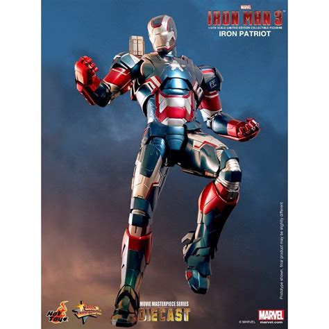 HOT TOYS MMS195 D01 鋼鐵人3 IRON MAN 愛國者 合金 Iron patriot 蝦皮購物