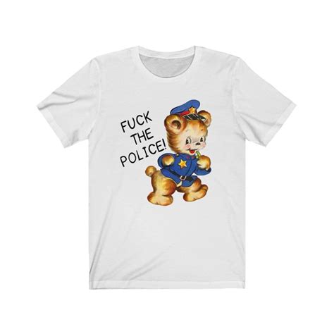 Fuck The Police T Shirt Fuck The Police Shirt Fuck Cops Etsy