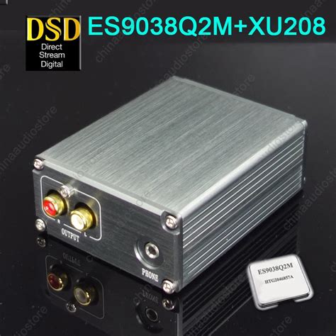 Mini ES9038Q2M ES9038 XMOS XU208 USB DAC USB Soundcard Headphone Out ...