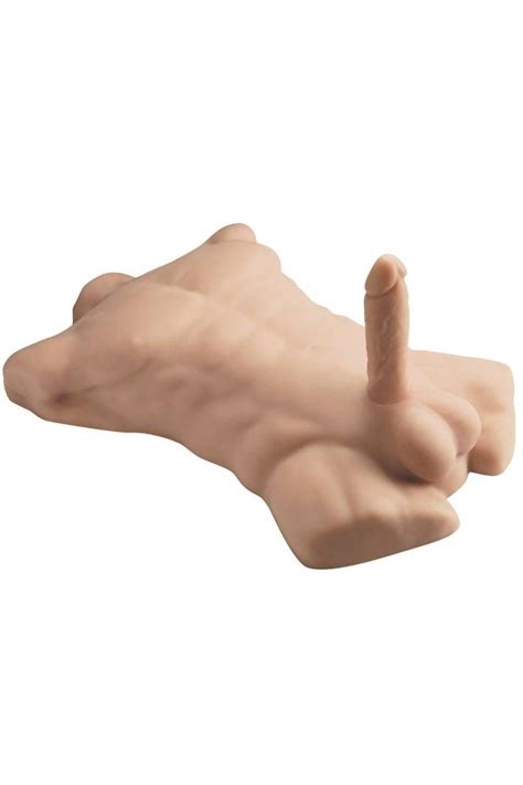 Sexual Wellness Apollo Male Pleasure Doll With Interchangeable Dildo SilexD