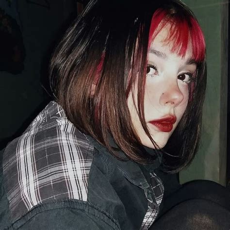 Cabelo Curto Vermelho E Preto - Cabelo curto vermelho: 45 inspirações + dicas para o cabelo dos sonhos