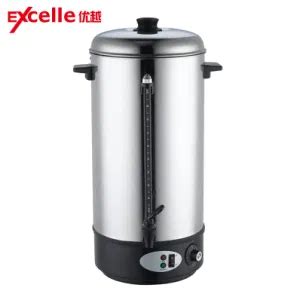 L Commercial Grade Stainless Steel Percolator Coffee Maker Hot Boiler Water Urn For Catering