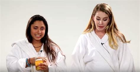 Female BFFs Seeing Each Other Naked For The First Time Makes For An Interesting Video