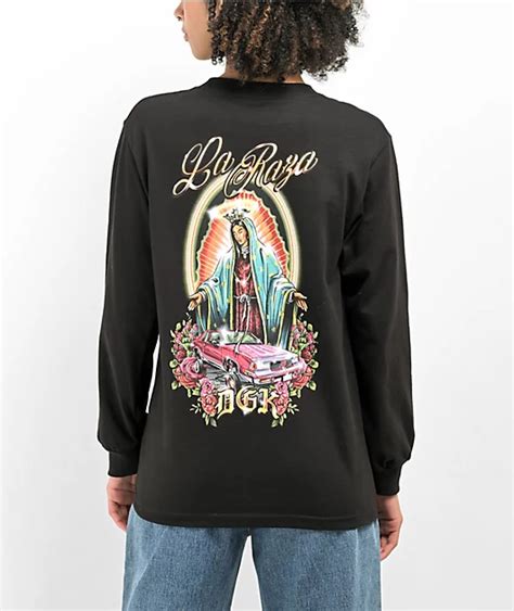 Dgk Casta Black Long Sleeve T Shirt 378597