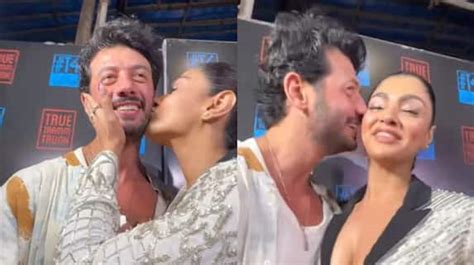 Bigg Boss Ott Jad Hadid Akanksha Puri Trolled For Publicly Kissing