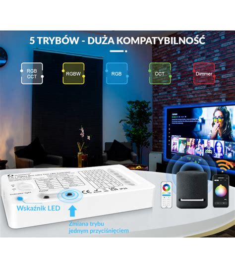 Sterownik Zigbee W Do Ta M Led Kompatybilny Z Philips Hue Tuya Rgb