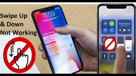 How To Fix Swipe Up Down Not Working In Iphone Notification Control