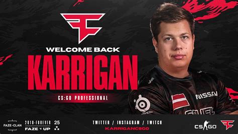 Cs Go Karrigan Announces Return To Faze Clan