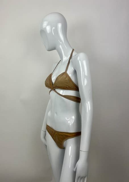 Gucci SS 05 Sheer Nude Applique Bikini Rellik