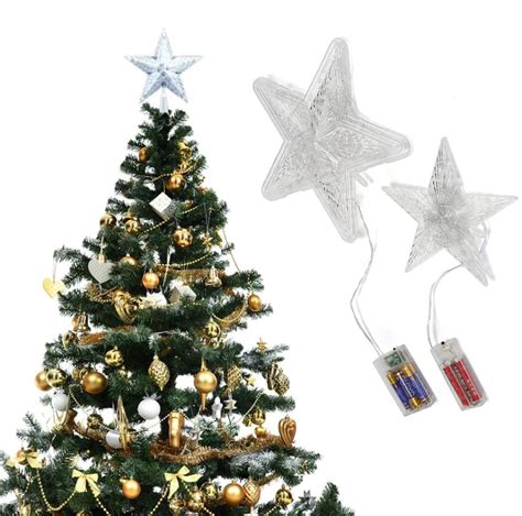 Christmas Tree Top Star Light Supertrendinuk