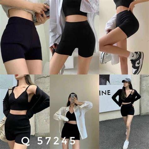Thigh Shorts Super Hot Legings Shopee Malaysia