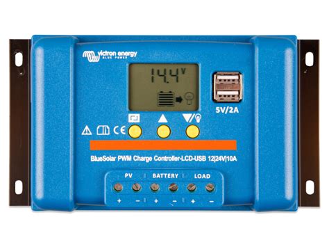 R Gulateur Solaire Pwm A V Lcd Usb Victron Energy