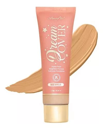 Base de maquillaje líquida Amor Us Base De Maquillaje Tono 03 Dream cover tono 03 nude vainilla