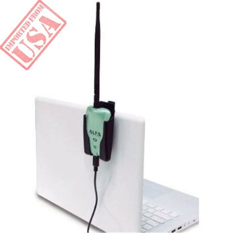 Alfa AWUS036NH 2000mW 2W 802.11g/n High Gain USB Wireless G/N Long ...