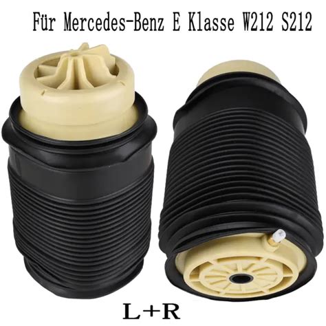 Paar Luftfeder Hinten F R Mercedes Benz E Klasse W S Cls C