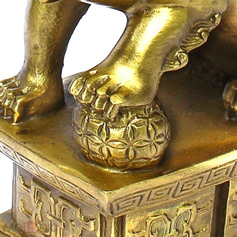 Собака Фу Небесный Лев Будды Карасиси Фо с Жемчужиной Китайская ...