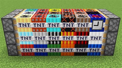 All Minecraft Tnt Combined BIG Compilation YouTube