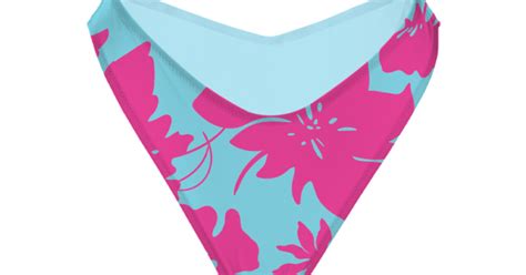 V Bikini Briefs With Lagoon Print Buy At Price In The Online Store Flirt And Tan