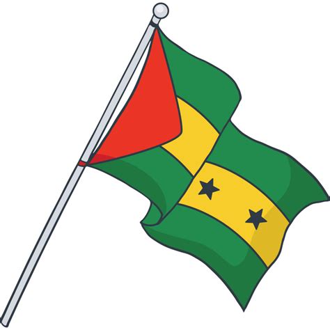 Flag Of Sao Tome And Principe Png