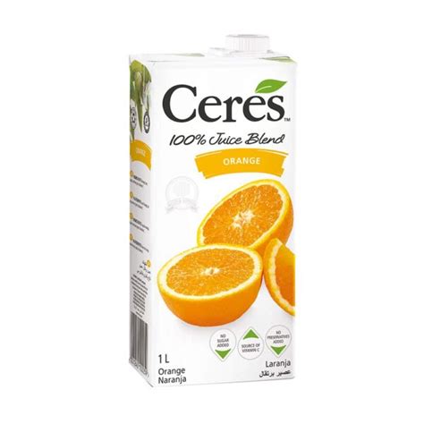 Ceres Orange Juice 4 Harvests