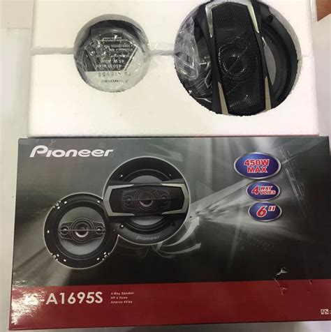 Pioneer TS-A1096S (Class A) 3- Way Car Speaker / TS-A1095S 4- Way Car ...