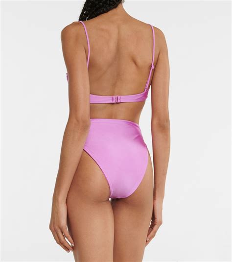 Jade Swim Incline High Rise Bikini Bottoms Jade Swim