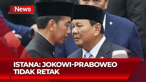 Istana Tepis Hubungan Jokowi Prabowo Retak Sangat Mesra INews Pagi