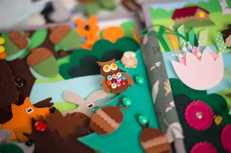 FOREST Quiet Book PDF Pattern Tutorial Diy Quiet Book Etsy