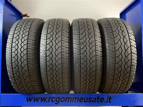 YOKOHAMA 245 70 R16 107H M S 4 STAGIONI RC Gomme Usate