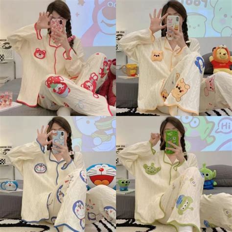 Jual Wenna Baju Tidur Karakter Sanrio Untuk Remaja Dewasa Lengan