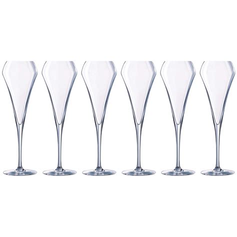 Set Of Chef Sommelier Kwarx Champagne Flutes