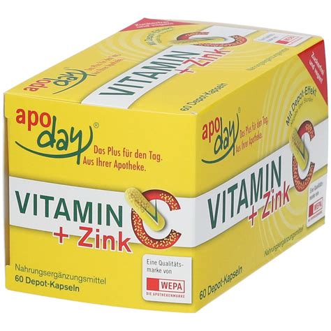 Apoday Vitamin C Zink St Shop Apotheke