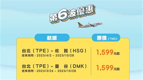 虎航夏季航班來了！飛日本「最低台幣1599起」10點準時官網開搶｜四季線上4gtv