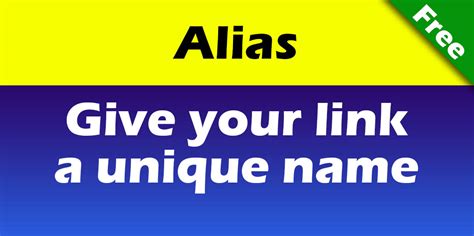 add  custom  aliases   link showrtner