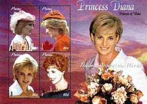 Stamp Princess Diana 1961 1997 Palau Princess Diana 1961 1997 Mi