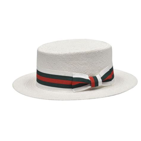 Bruno Capelo Boater Straw Hat Sids Clothing And Hats