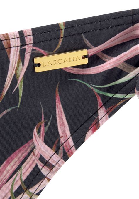 Bikini Hose Schwarz Bedruckt 32 LASCANA De