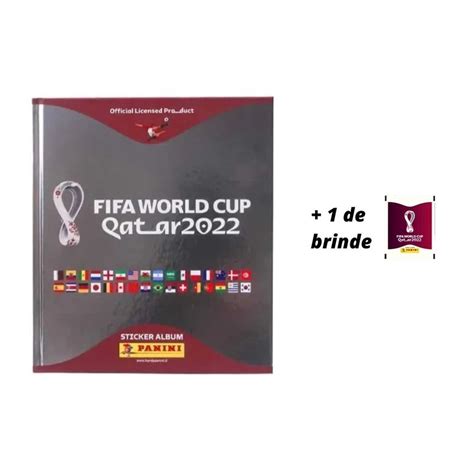 Album Figurinhas Prateado Copa Do Mundo 2022 Qatar Capa Dura 5