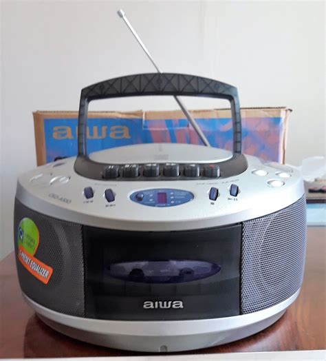 Aiwa Compact Disc Est Reo Radio Casete Grabador Csd A Retro