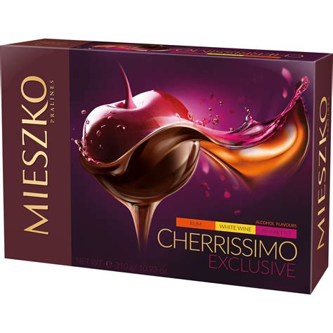 Mieszko cherrissimo exclusive praliny wiśnie 285g - Mieszko | Sklep ...