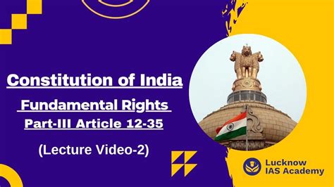 Fundamental Rights Right To Freedom Article Lecture Lucknow