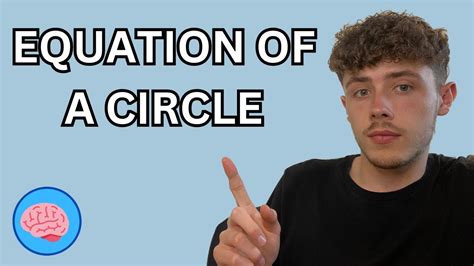 Plotting Circles And The Circle Equation Gcse Maths Youtube