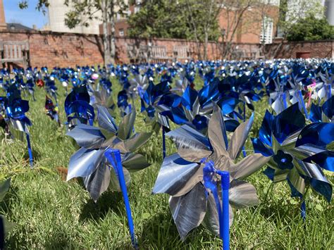 Colorful Pinwheel Garden Highlights Donate Life Month at UVA Health